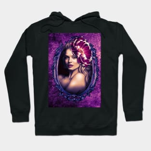 Rich Purple and Pink Beautiful Girls Artwork Trending Art Hoodie